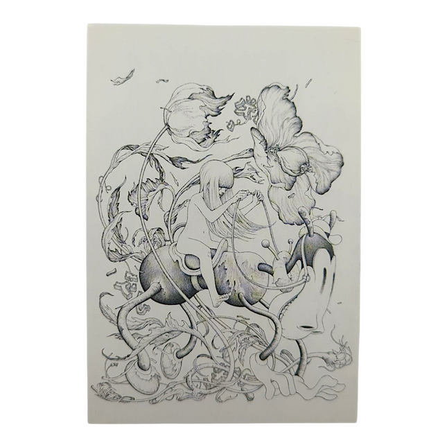 James Jean "Horse VI" Postcard