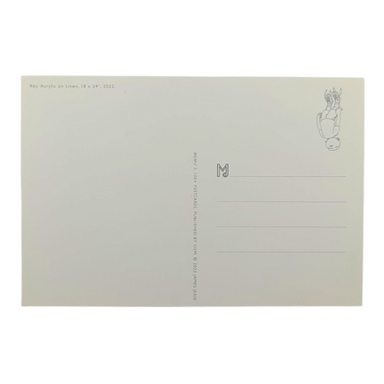 James Jean “Key" Postcard