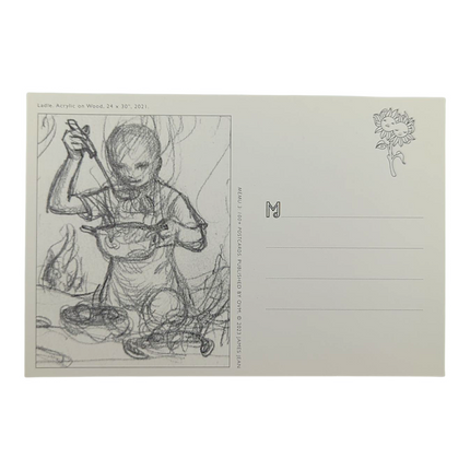 James Jean "Ladle" Postcard
