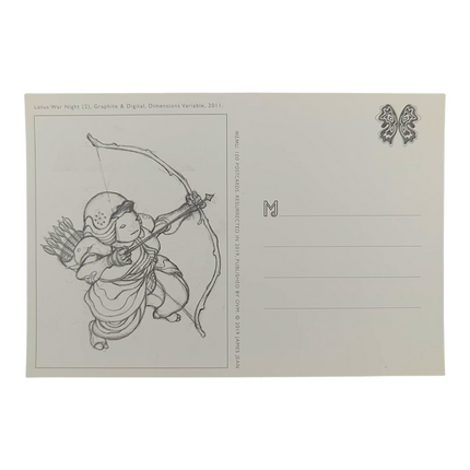 James Jean "Lotus War Night II" Postcard