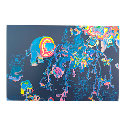 James Jean "Lotus War Night III" Postcard