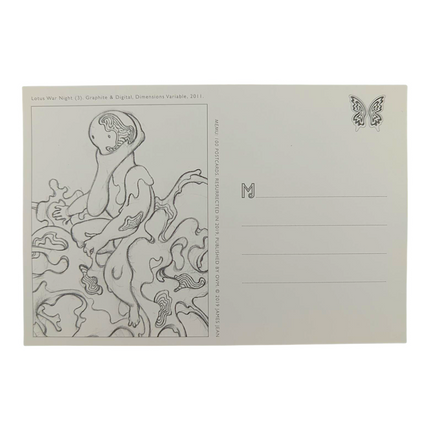 James Jean "Lotus War Night III" Postcard