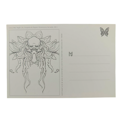 James Jean "Lotus War Night IV" Postcard