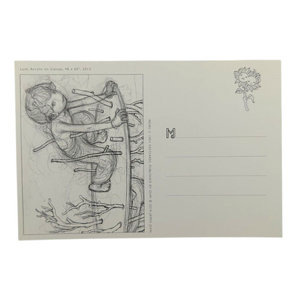 James Jean "Luck" Postcard