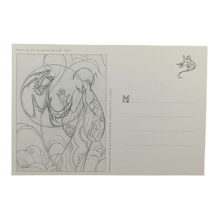 James Jean "Mantis" Postcard