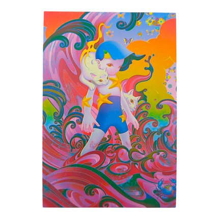 James Jean "Meowtide" Postcard