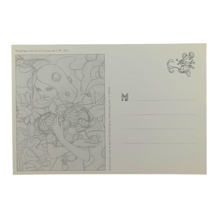 James Jean "Messengers" Postcard