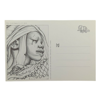 James Jean "Mizu" Postcard