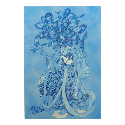 James Jean "Mockingbird" Postcard