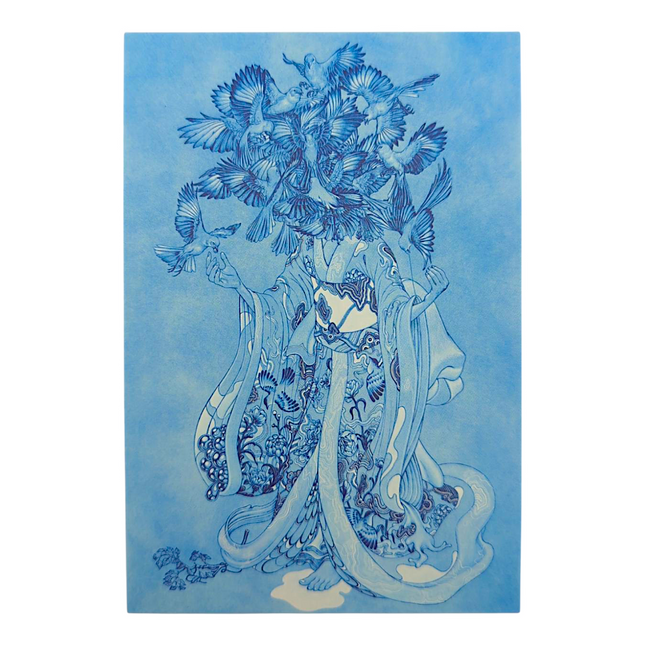 James Jean "Mockingbird" Postcard