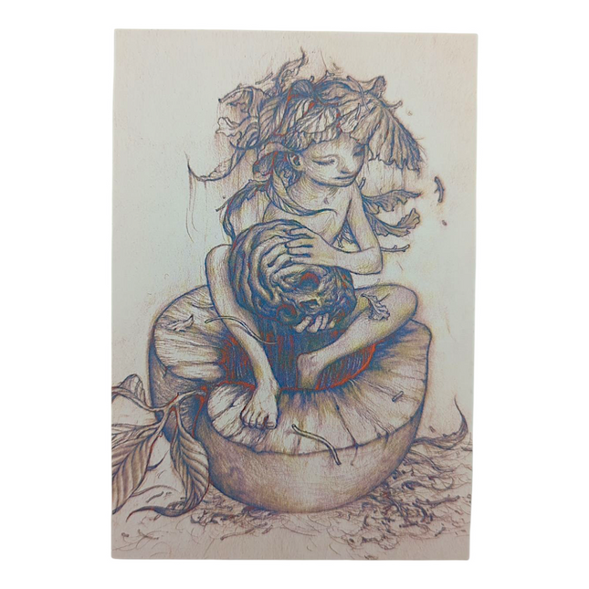 James Jean "Momofuku Peach" Postcard