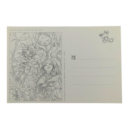 James Jean "Monarch" Postcard