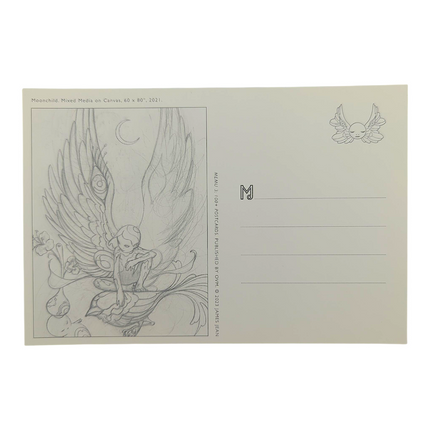 James Jean "Moonchild" Postcard