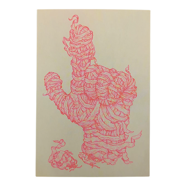 James Jean "Number One" Postcard