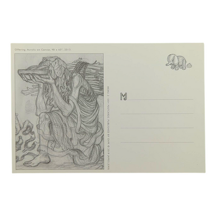James Jean "Offering" Postcard