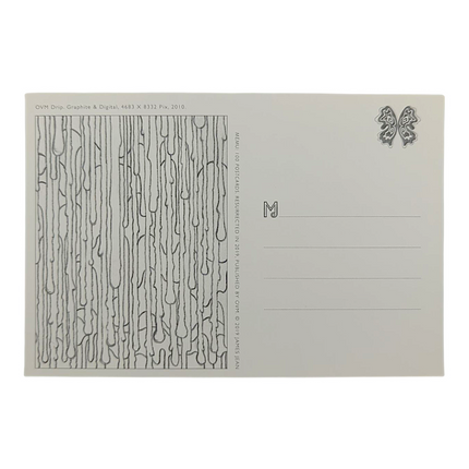 James Jean "OVM Drip" Postcard