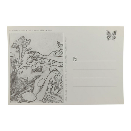 James Jean "OVM Fungi" Postcard