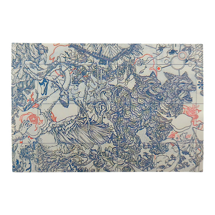 James Jean "Pagoda (2)" Postcard