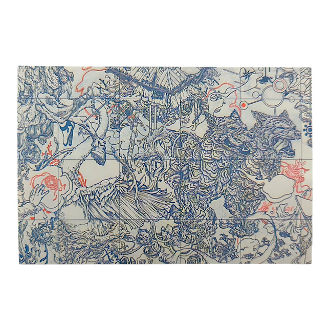 James Jean "Pagoda (2)" Postcard