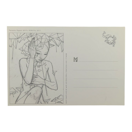 James Jean "Parasola" Postcard