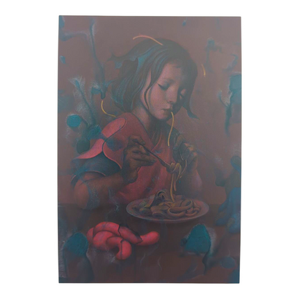 James Jean “Pasta" Postcard