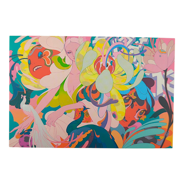 James Jean "Peacock" Postcard