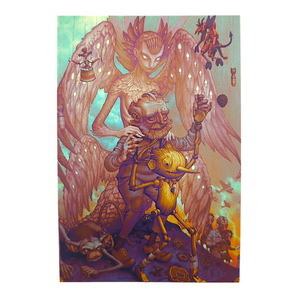 James Jean "Pinocchio” Postcard
