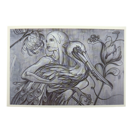 James Jean "Pipette" Postcard