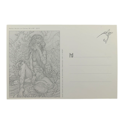 James Jean "Potion" Postcard
