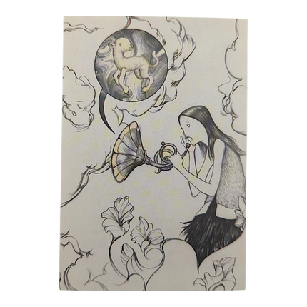 James Jean "Prada Epicenter Wallpaper (3)" Postcard