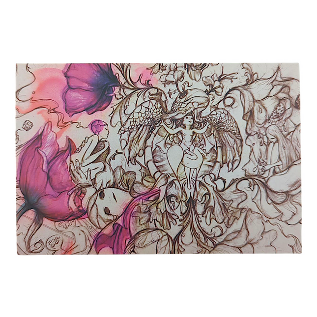 James Jean "Prada Milan Wallpaper (3)" Postcard