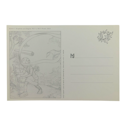 James Jean "Quest I" Postcard