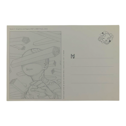 James Jean "Quest II” Postcard