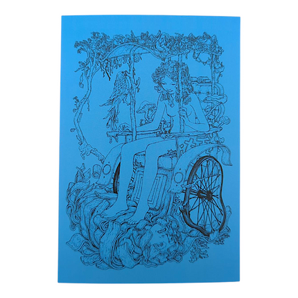 James Jean "Rickshaw II" Postcard