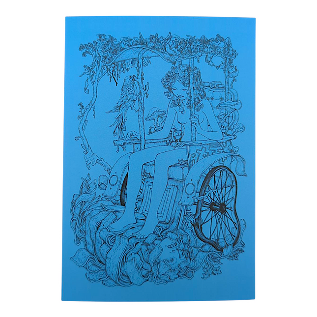 James Jean "Rickshaw II" Postcard