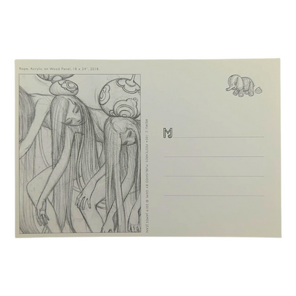 James Jean "Rope" Postcard