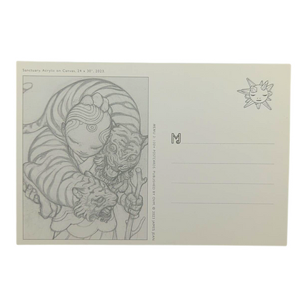 James Jean "Sanctuary" Postcard