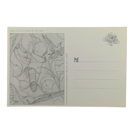James Jean "Skipper" Postcard