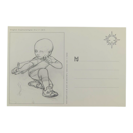 James Jean "Slingshot" Postcard