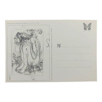 James Jean "Smoke Signal" Postcard