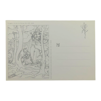 James Jean "Smuggler" Postcard