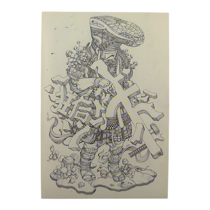 James Jean "Sneakerhead" Postcard