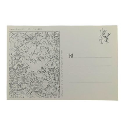 James Jean "SoleLuna" Postcard