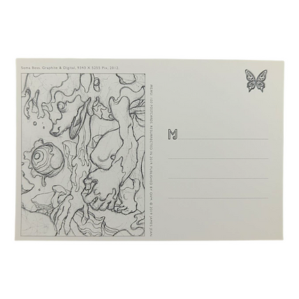 James Jean "Soma Boss" Postcard