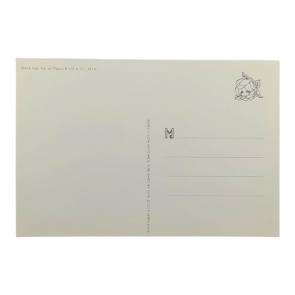 James Jean "Steve Lee" Postcard