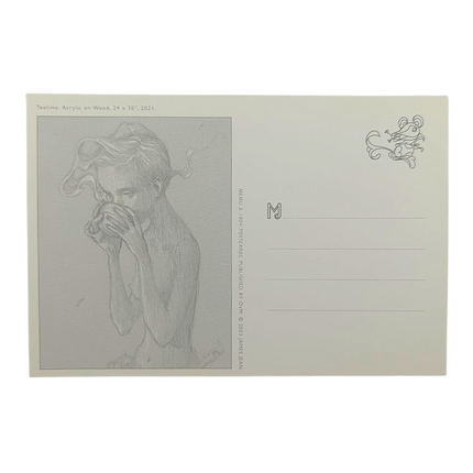 James Jean “Teatime" Postcard