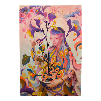 James Jean "The Editor” Postcard