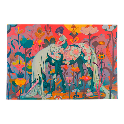 James Jean "Traveler" Postcard