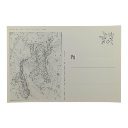 James Jean "Violane" Postcard