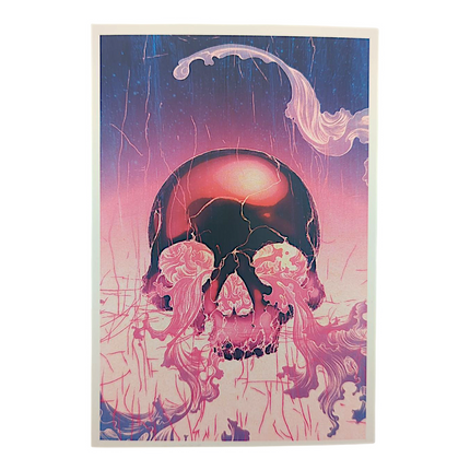 James Jean "Wave Skull" Postcard